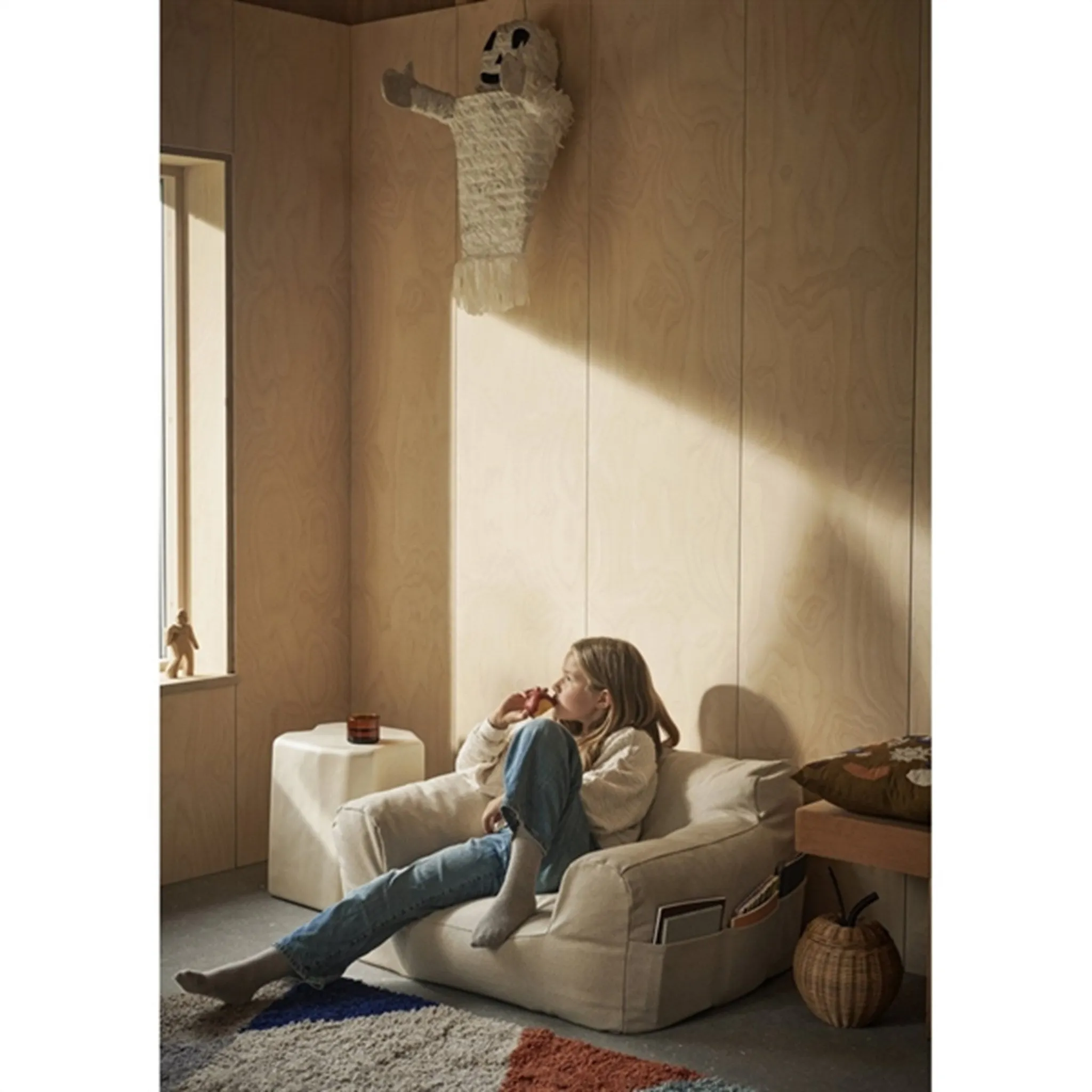 Ferm Living Billow Bean Bag Off-White