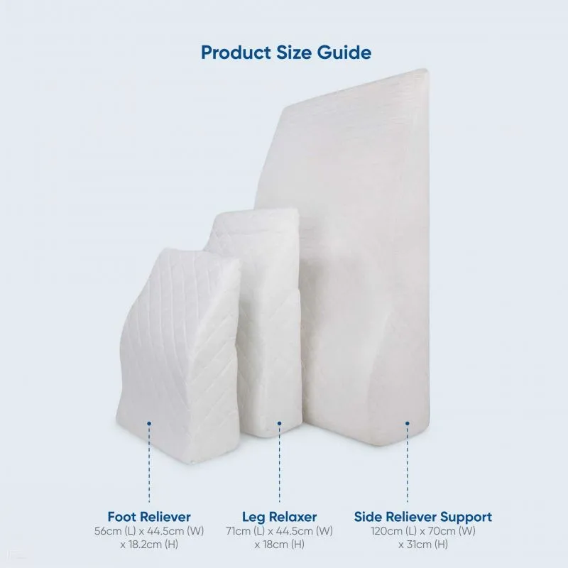 Foot Reliever Support in Quilted Cover