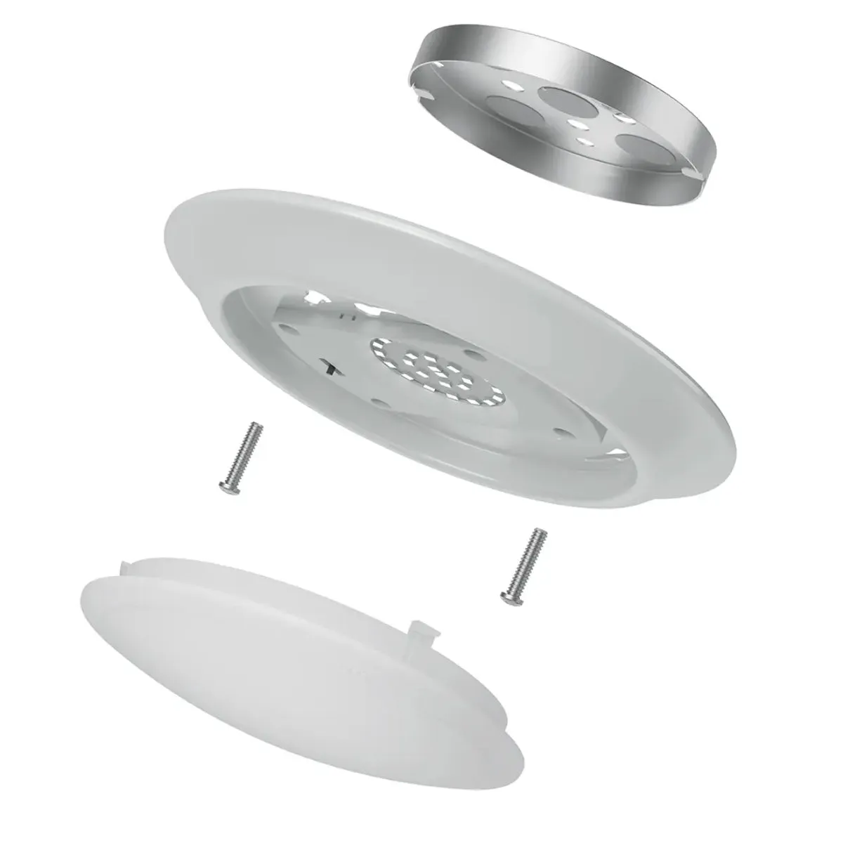 Gen Select 7" LED Flush Mount Light, White Finish 24-Count Bulk Pack