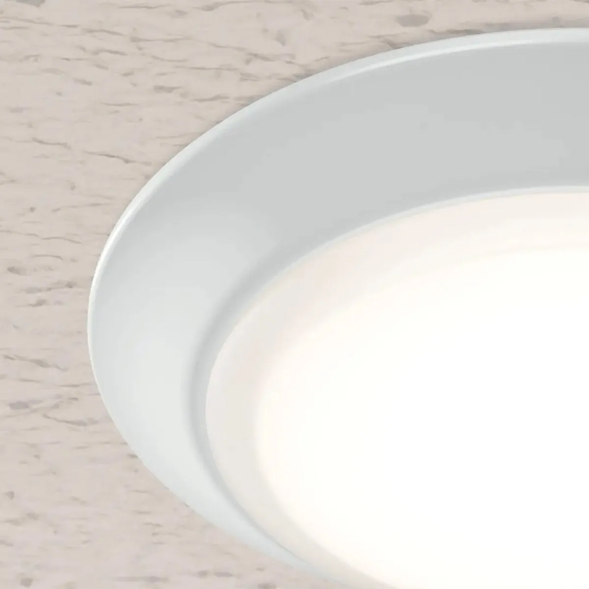 Gen Select 7" LED Flush Mount Light, White Finish 24-Count Bulk Pack