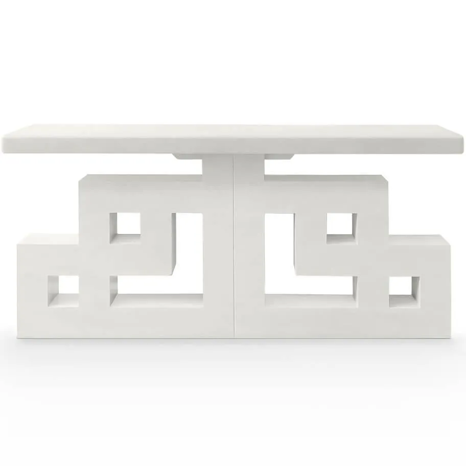 Genji Geometric Console Table