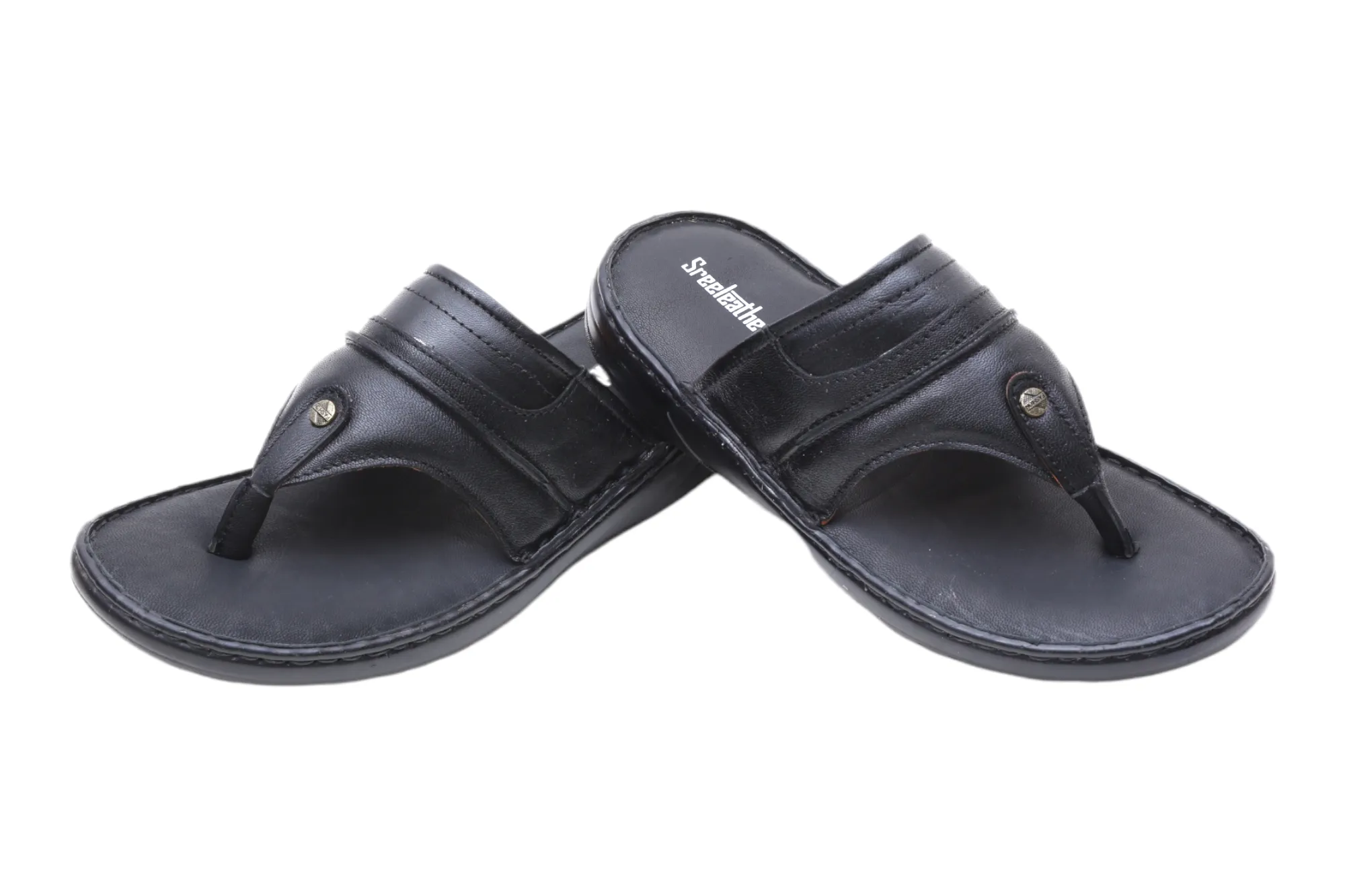 Gents leather chappal  28992