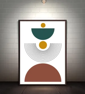 Geometric Harmony: Modern Minimalist Art