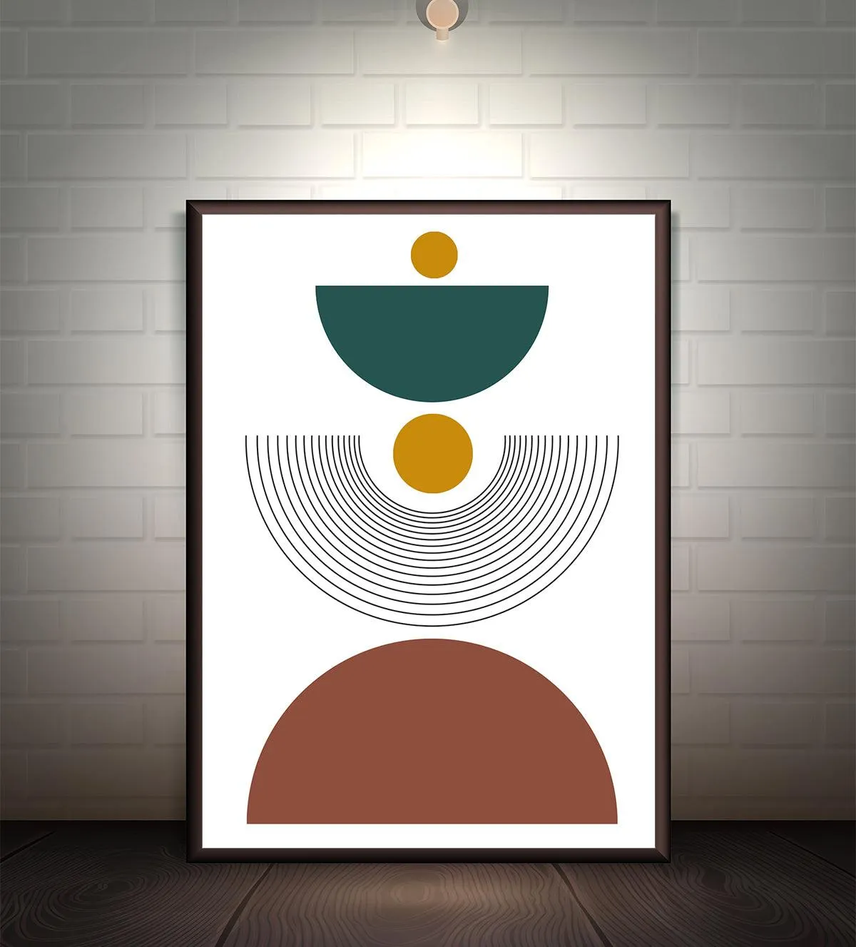 Geometric Harmony: Modern Minimalist Art