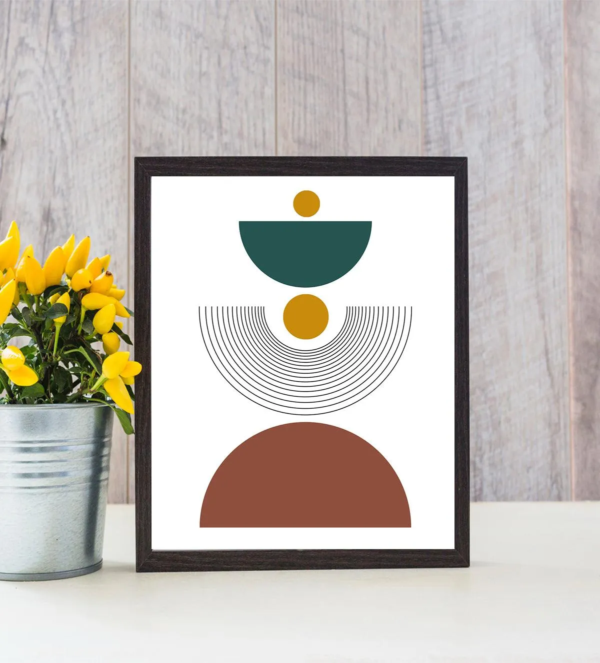 Geometric Harmony: Modern Minimalist Art
