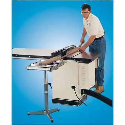 Heavy Duty Material Work Support Table Saw 5 Roller Wheel Stand Adjustable