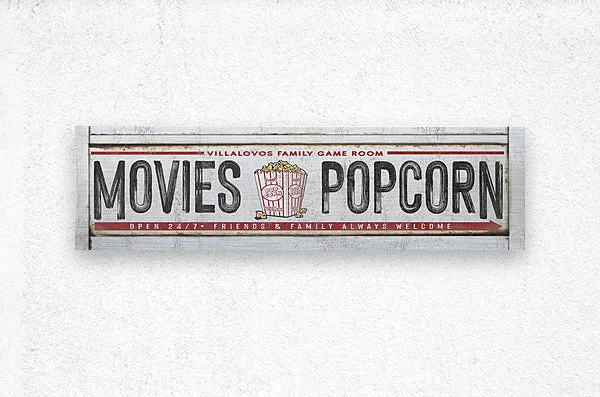 Home Theater Signs -  Family Game Room Wall Art