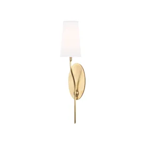 Hudson Valley Lighting Rutland Wall Sconce – Aged Brass