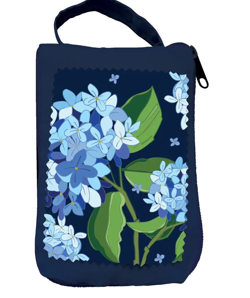 Hydrangea Welcome Compact Tote Bag