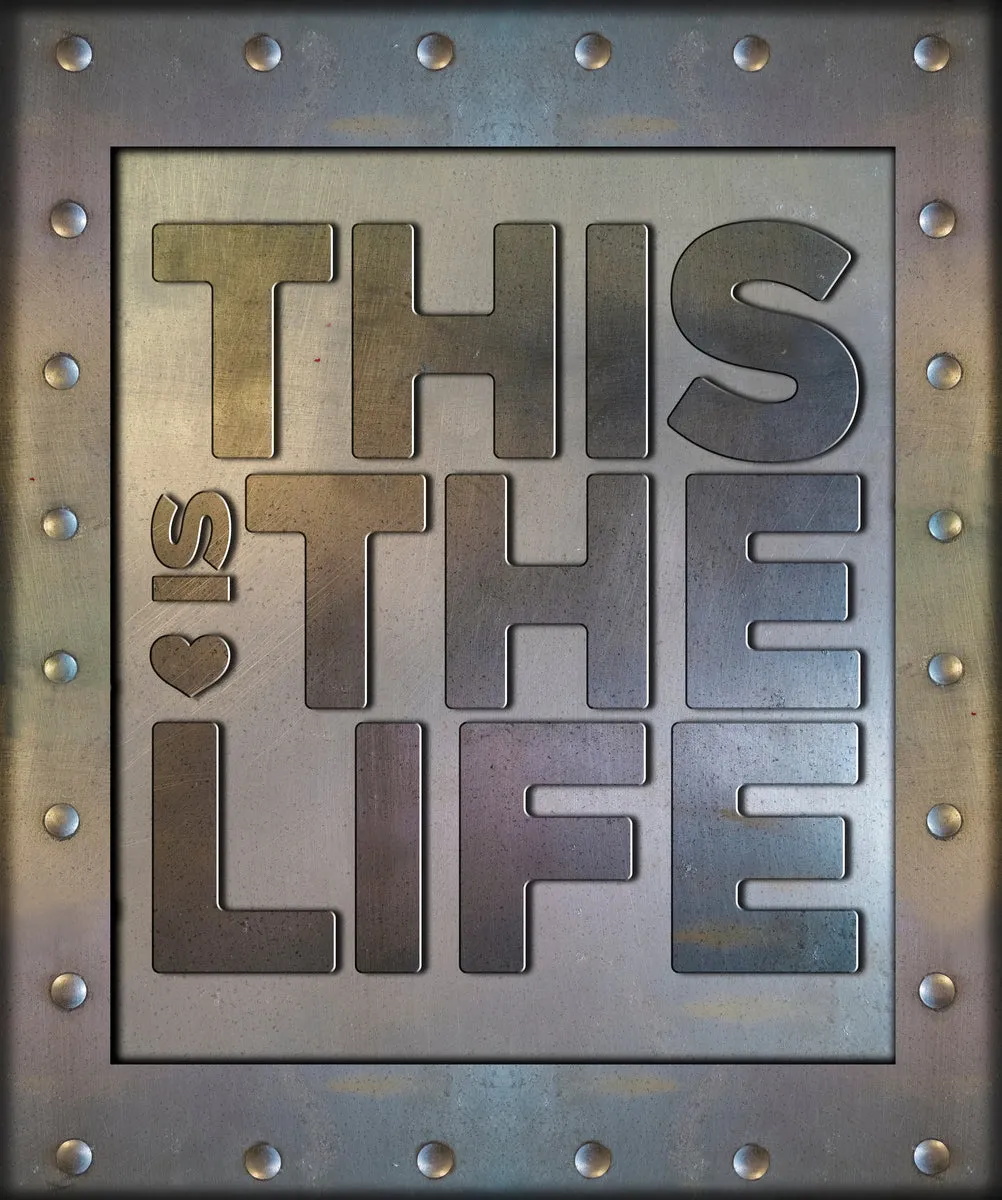 Industrial Canvas Wall Art This is the Life