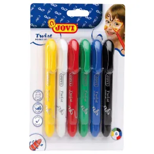 JOVI TWIST MAKE-UP WITH 6 COLOURS BLISTER