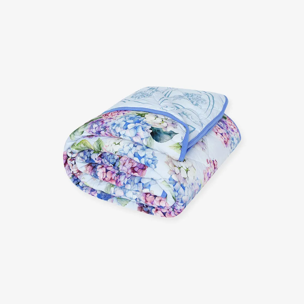 Kara & Versaille Reversible Quilted Patoo® Blanket