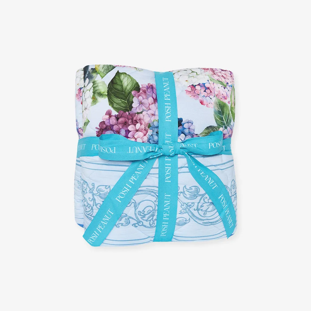 Kara & Versaille Reversible Quilted Patoo® Blanket