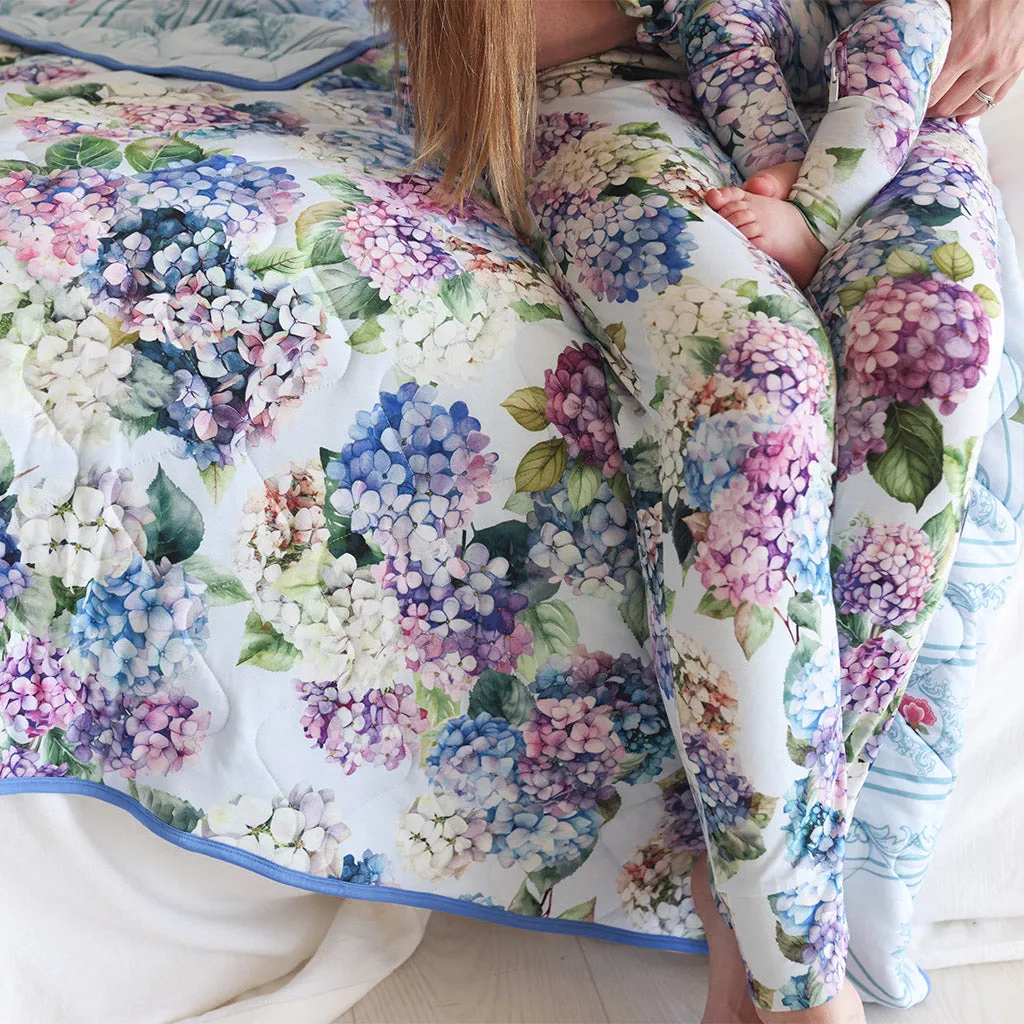 Kara & Versaille Reversible Quilted Patoo® Blanket