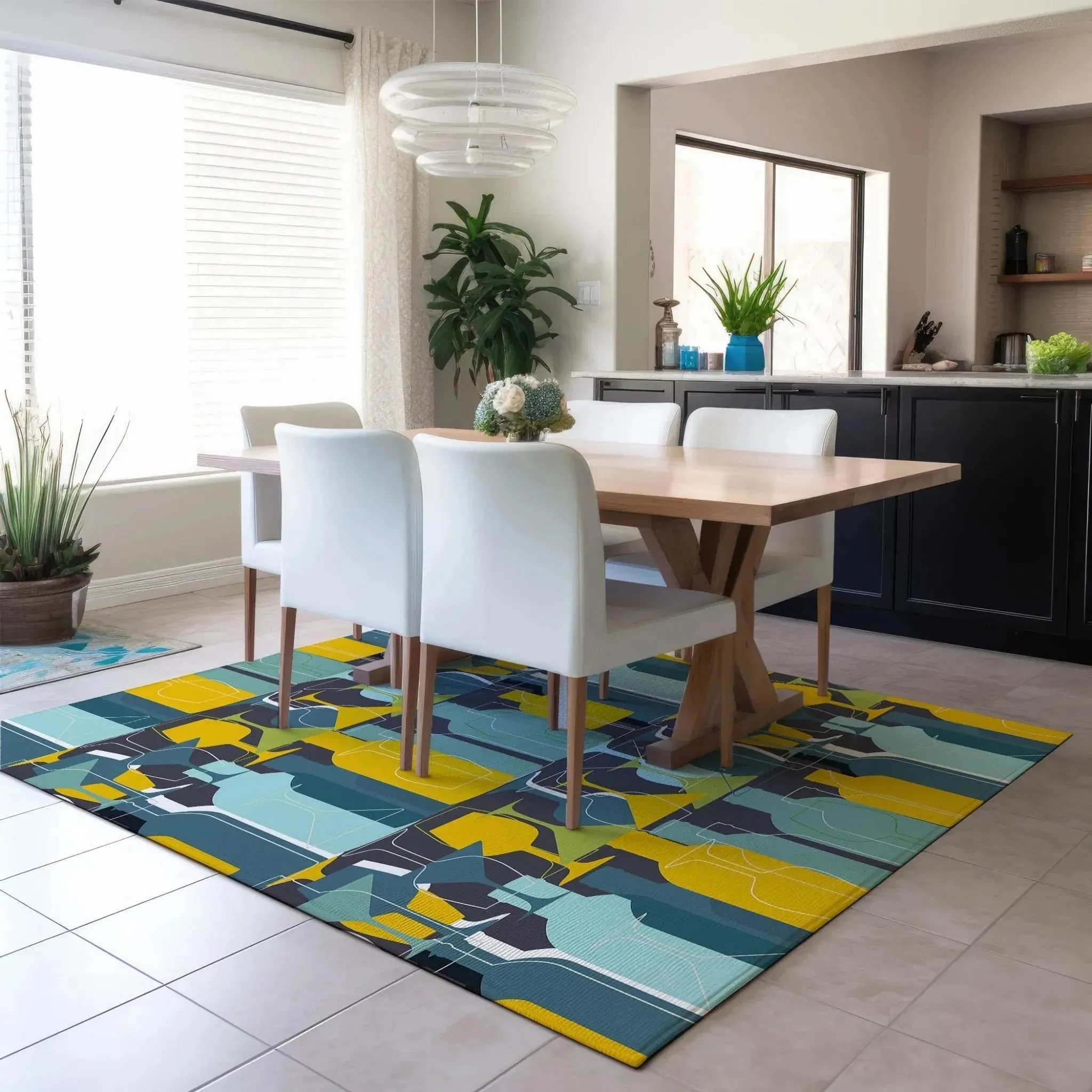 Kendall KE13 Ink Rug