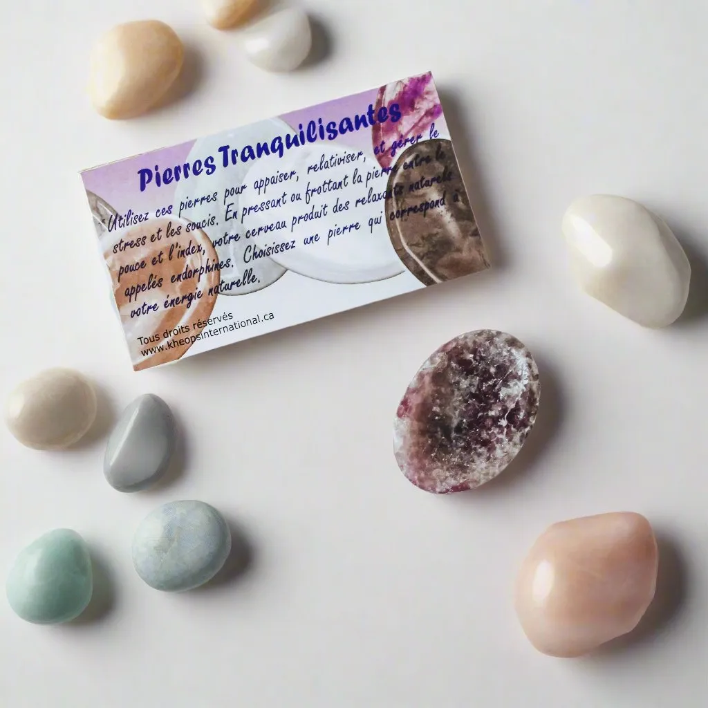 Lepidolite Worry Stone – Halt Obsessive Thoughts and Stabilize Mood Swings