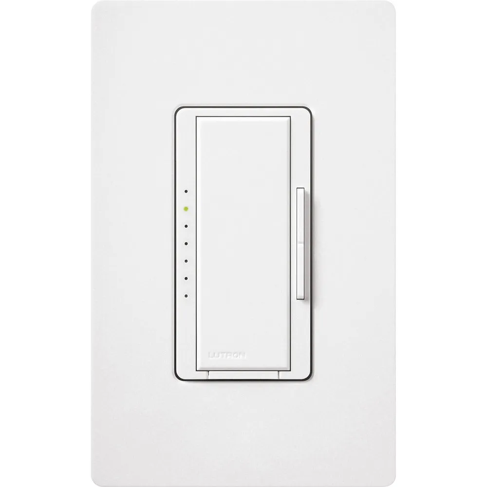 Maestro PRO LED  Tap Dimmer Switch, 250W LED, 500W ELV, Single Pole or Multi-Location, White
