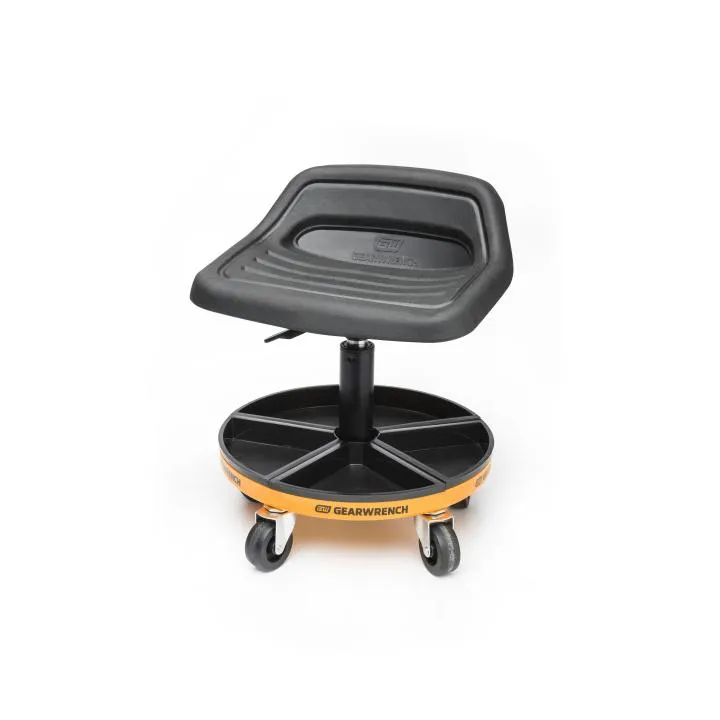 Mechanics Seat - Gearwrench Adjustable Height Swivel 18 in to 22 in, 86994
