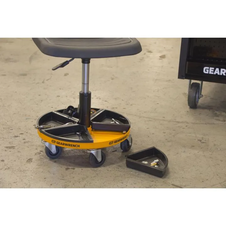 Mechanics Seat - Gearwrench Adjustable Height Swivel 18 in to 22 in, 86994