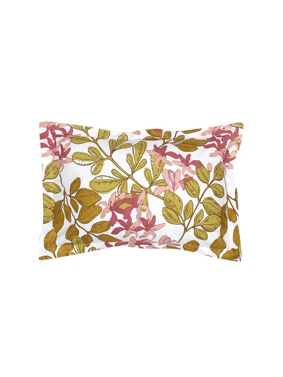 Moringa Fitted Bedsheet Set (Pink)