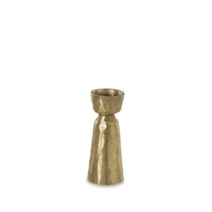 Nkuku Jahi Brass Candlestick