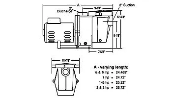 Pentair WhisperFlo Standard Efficiency Pool Pump