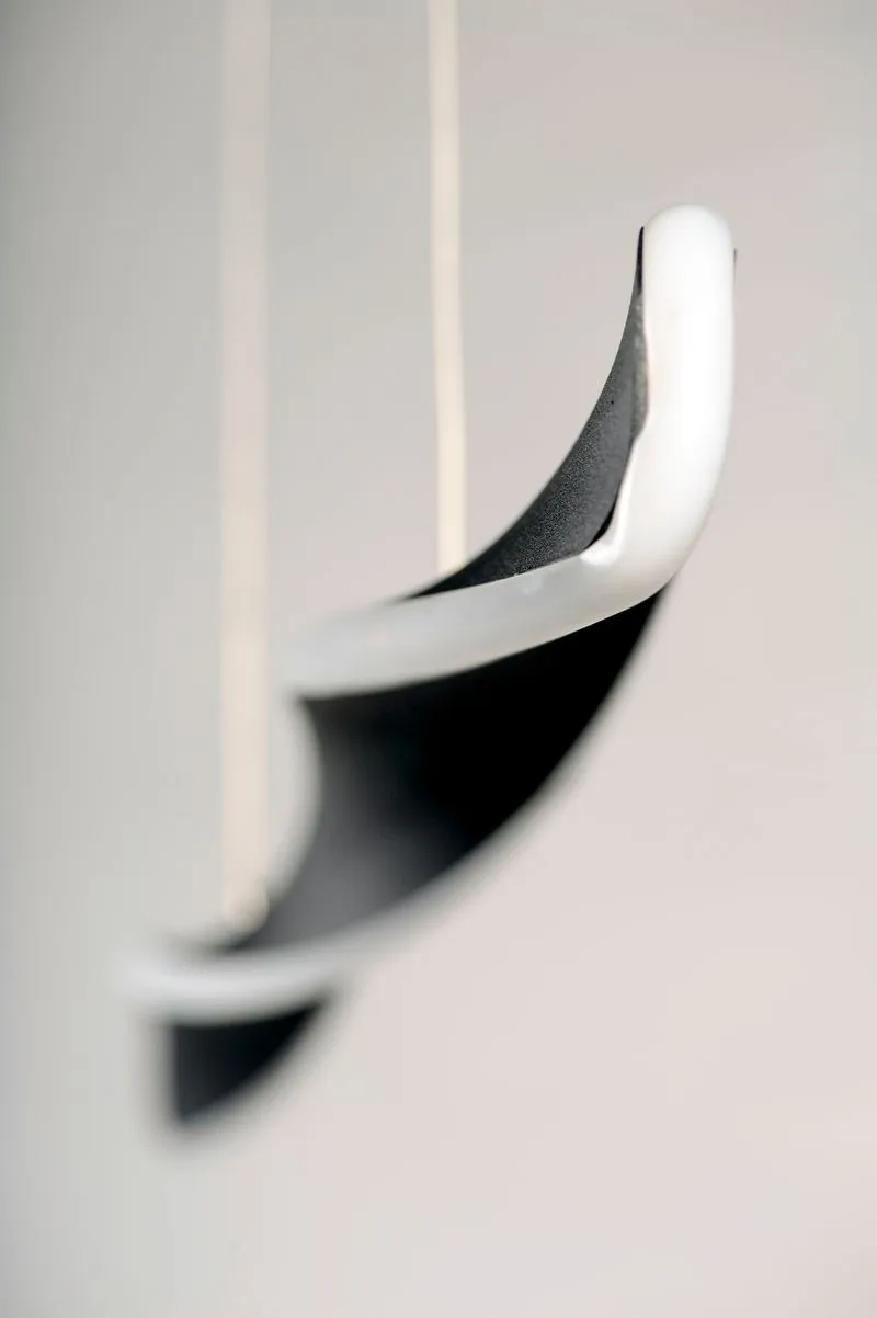 Pirouette 3.25" Single Light Linear Pendant in Black