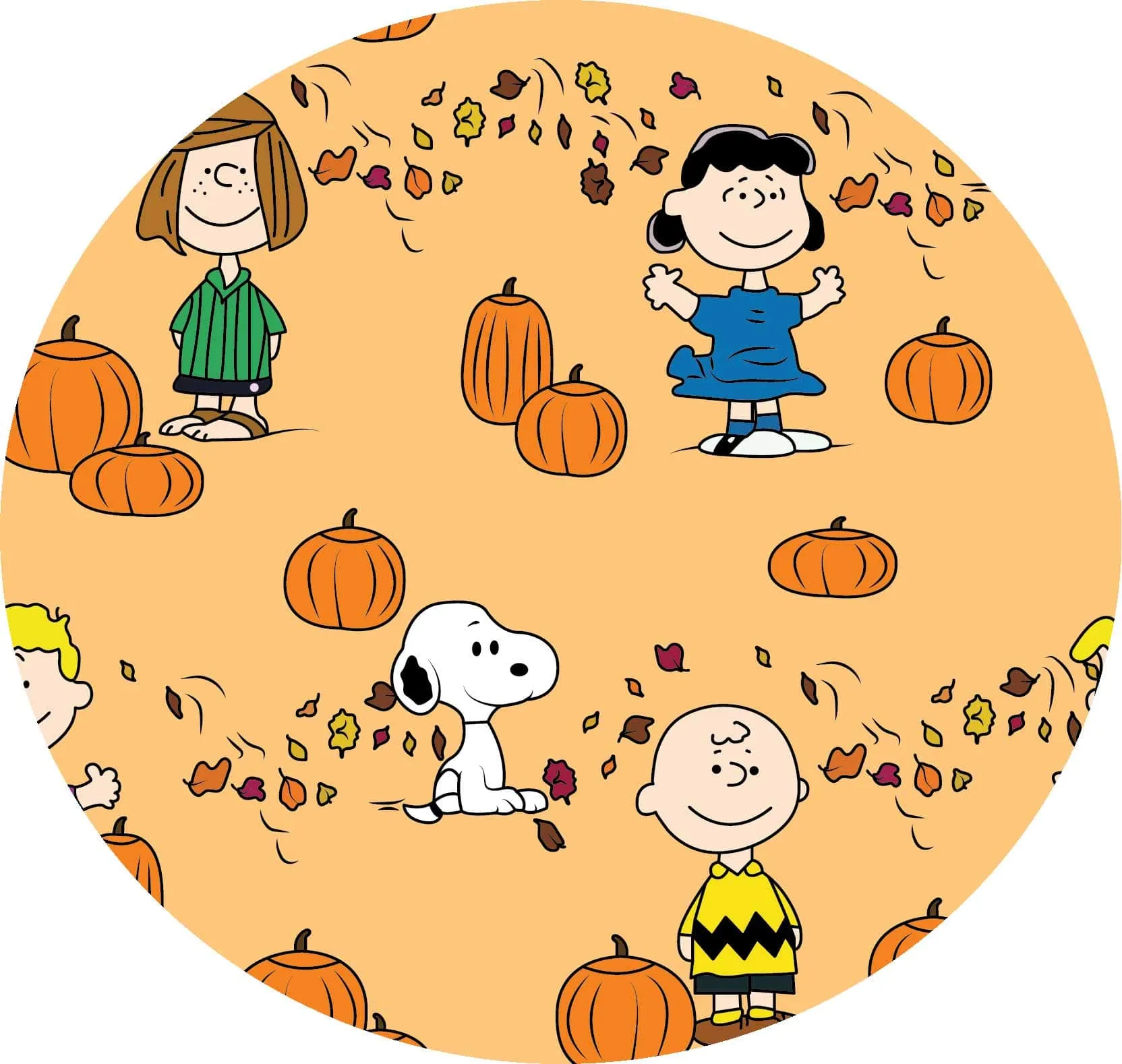 [Pre Order] Fabulous Fall Great Pumpkin - Minky Lush Blankets (EST SHIP LATE OCT)