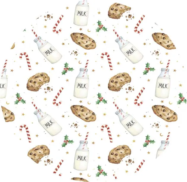 [Pre Order] Holiday Classics Milk & Cookies - Minky Lush Blankets (EST SHIP LATE OCT)