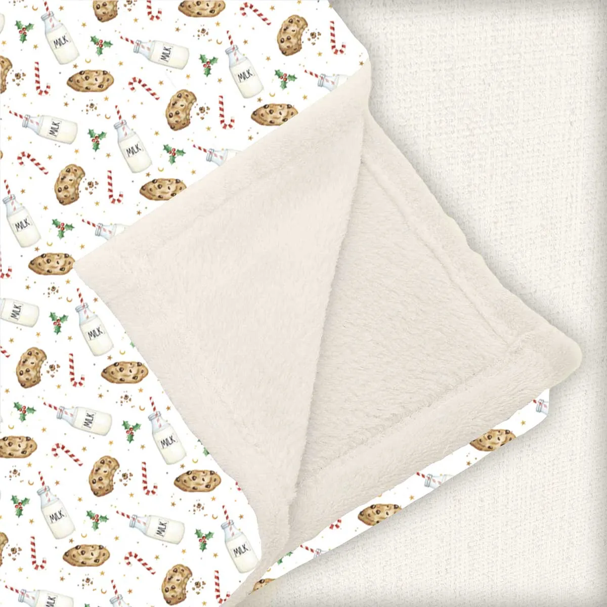 [Pre Order] Holiday Classics Milk & Cookies - Minky Lush Blankets (EST SHIP LATE OCT)