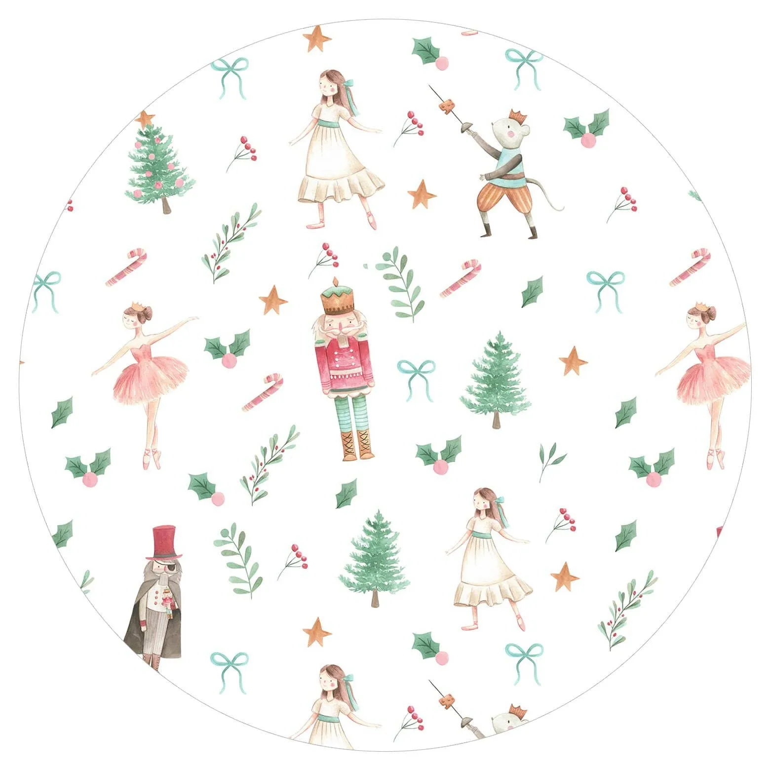 [Pre Order] Holiday Classics Vintage Nutcracker - Minky Lush Blankets (EST SHIP LATE OCT)