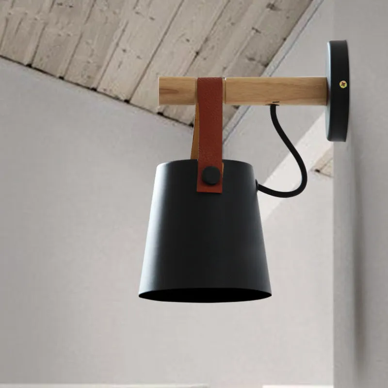 Scandinavian Style Wall Lamp - E27 Bulb Compatibility