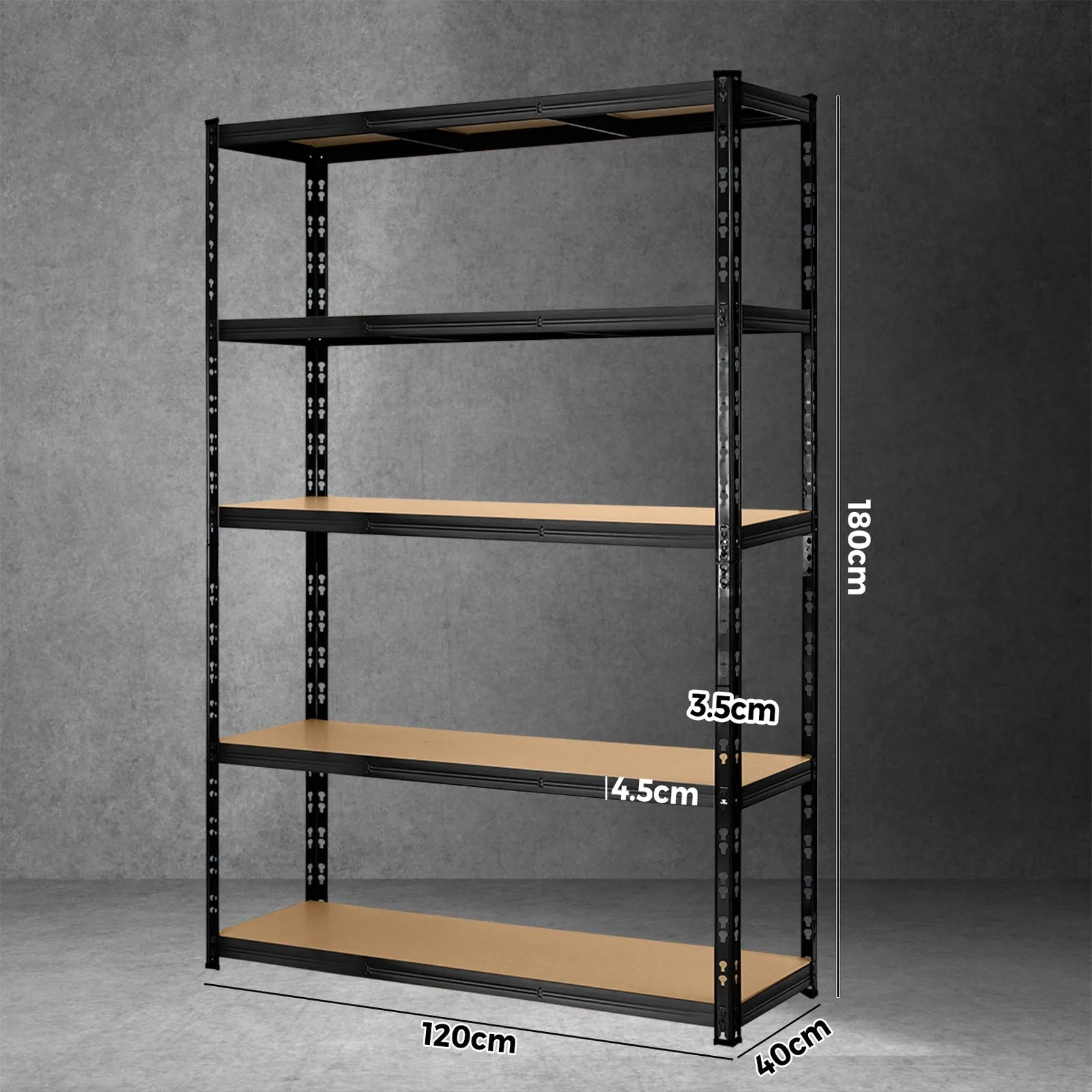 Sharptoo 2x1.8m Garage Shelving Shelves Warehouse Storage Racking Rack Pallet
