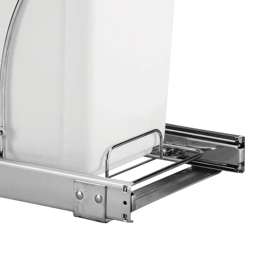 Sliding Cabinet Trash Can - 36 Quart