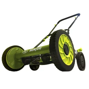 Sun Joe MJ504M-RM Manual Reel Mower without Grass Catcher | 16 inch | 9 Height Positions (Certified Refurbished)