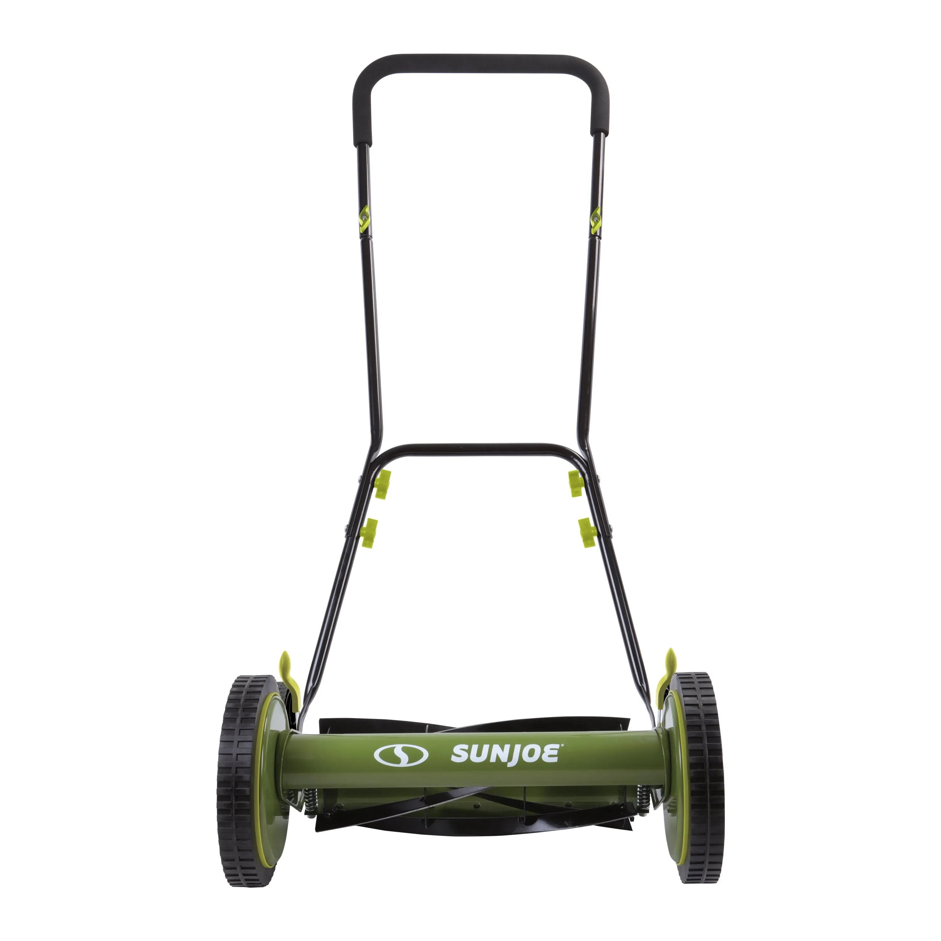 Sun Joe MJ504M-RM Manual Reel Mower without Grass Catcher | 16 inch | 9 Height Positions (Certified Refurbished)