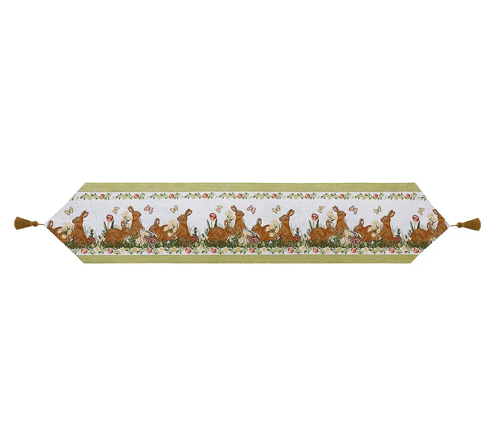 TARRAMARRA® Bunny Table Runner with Tassels