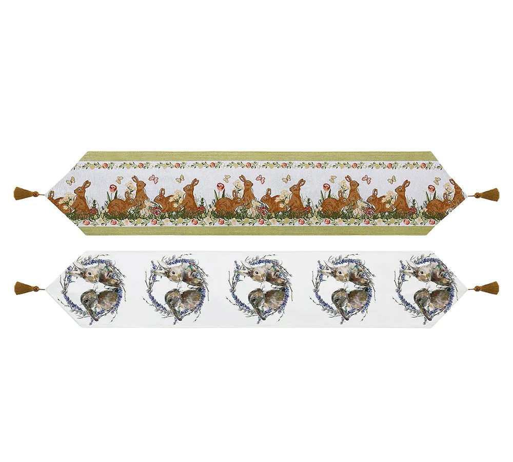 TARRAMARRA® Bunny Table Runner with Tassels