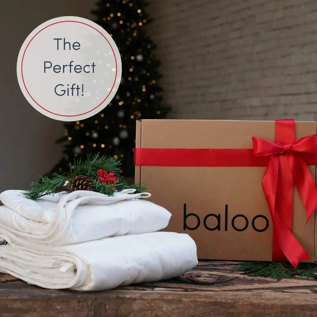 Weighted Blanket -  Eco-Luxury Soft Cool Cotton - Lead-Free Glass Beads - Double Quilted Blankets