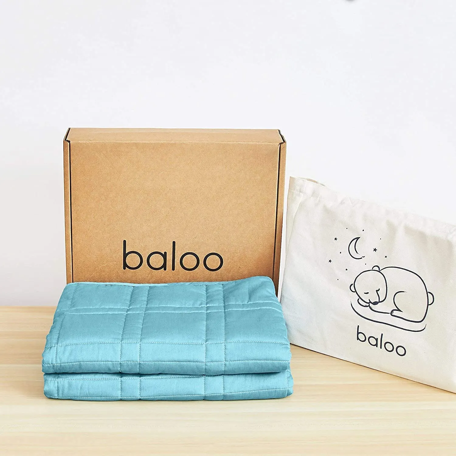 Weighted Blanket -  Eco-Luxury Soft Cool Cotton - Lead-Free Glass Beads - Double Quilted Blankets