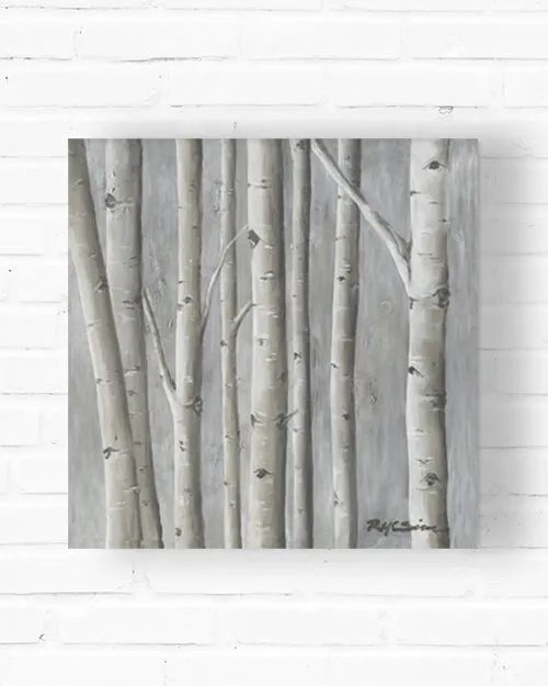 Winter Birch Canvas
