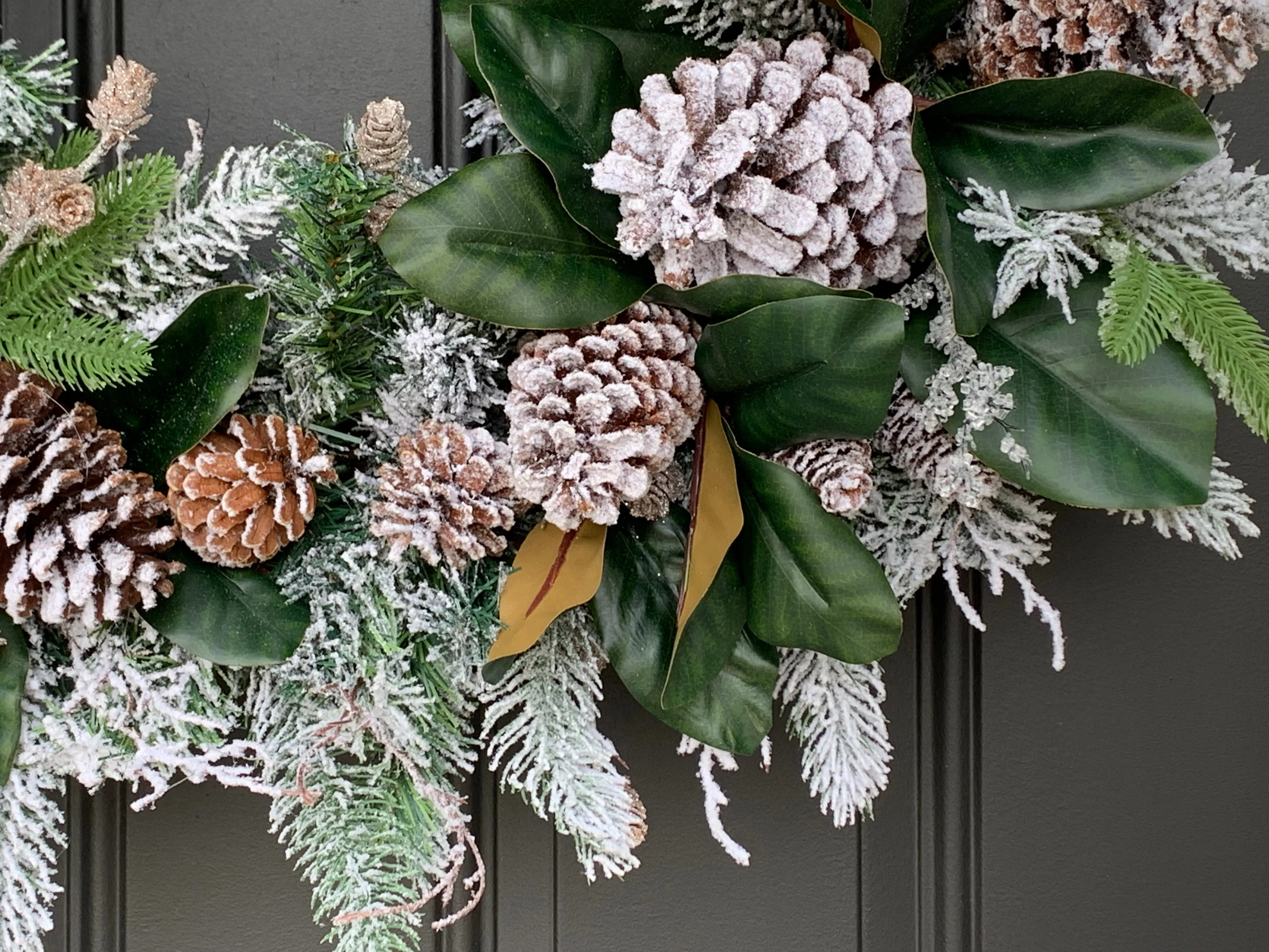 Wintery Wonderland Front Door Wreath