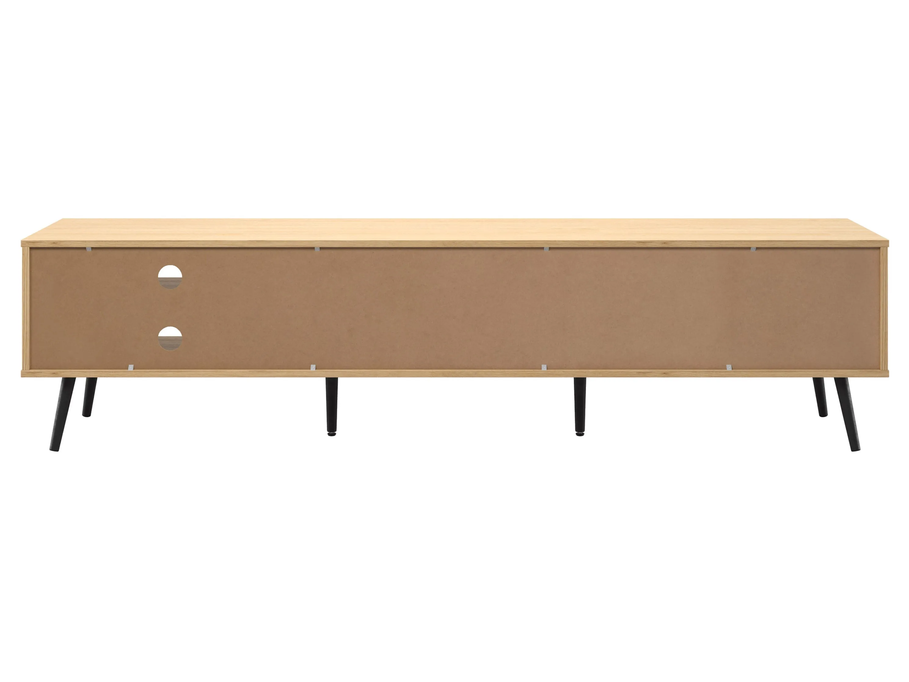 Wood TV Stand, TVs up to 85"