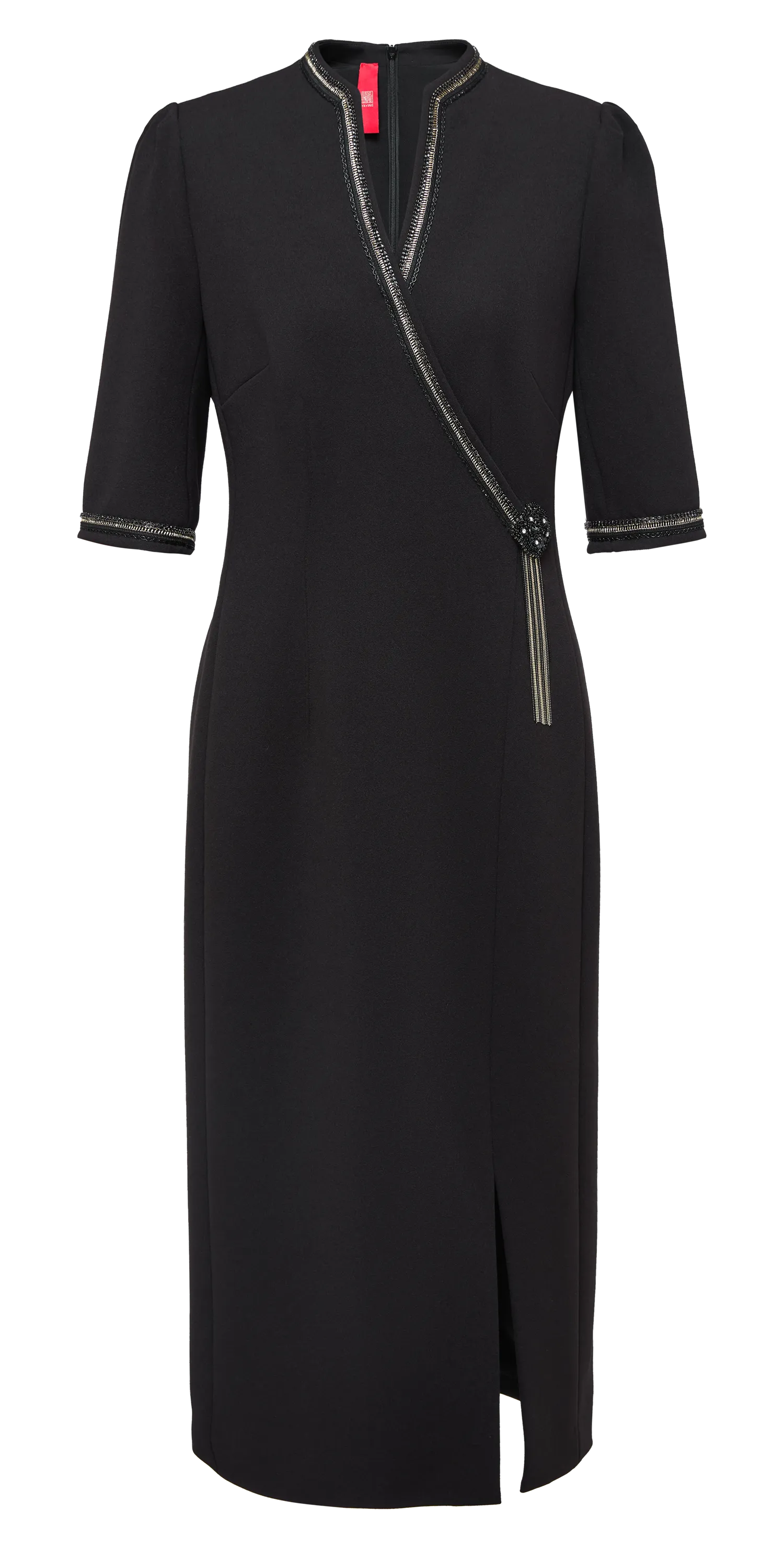 YAYING Chinese Style Waist-Cinched Dress