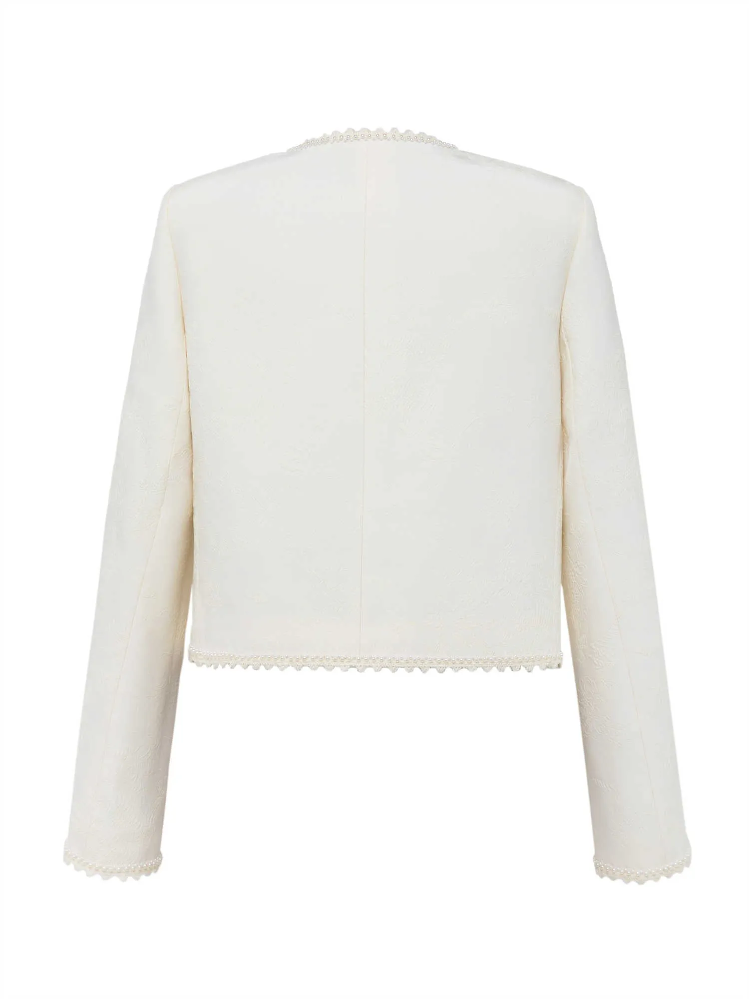 YAYING Silk and Wool Short Jacket