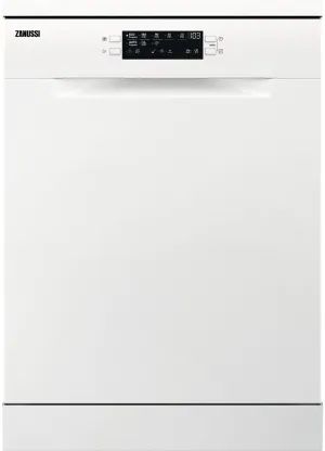 Zanussi ZDFN352W1 Standard Freestanding Dishwasher,White,E Rated